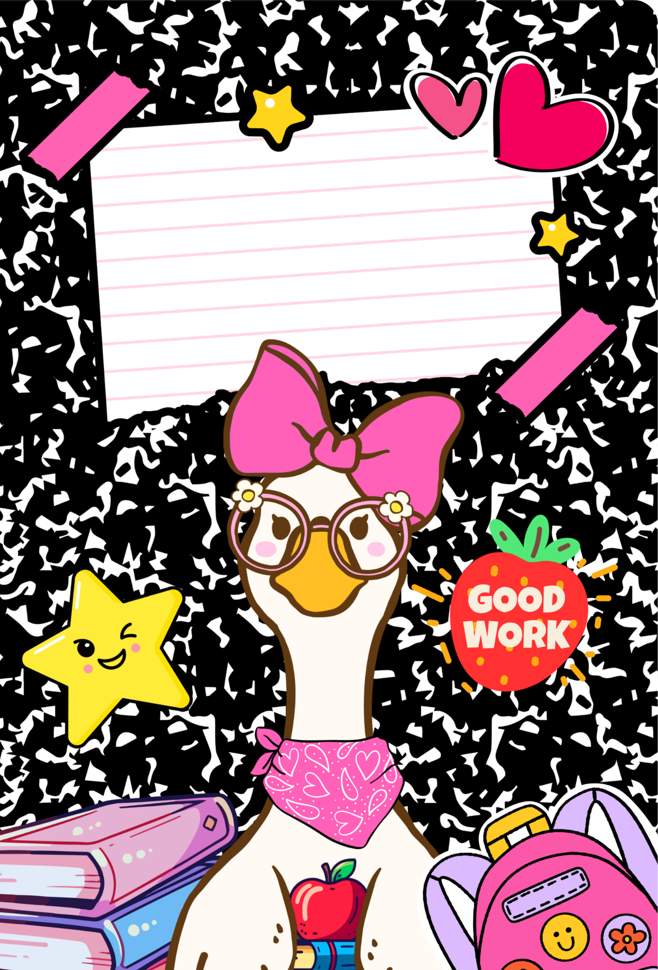 Good Work Goose Notebook | Print