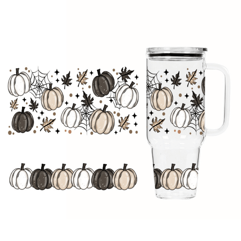 Neutral Pumpkins | UVDTF 40 oz Wrap