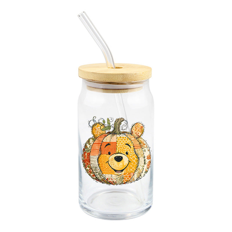 Honey Bear Pumpkin | UVDTF Decal