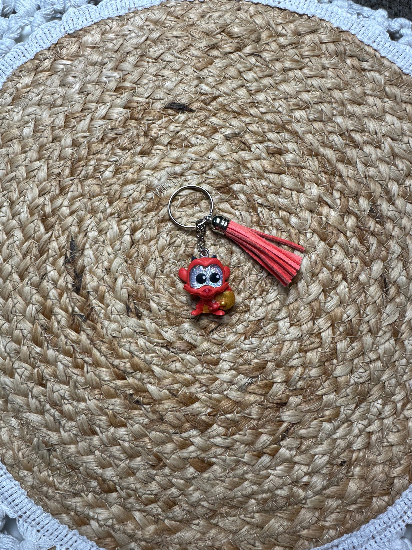 Red Dragon Keychain