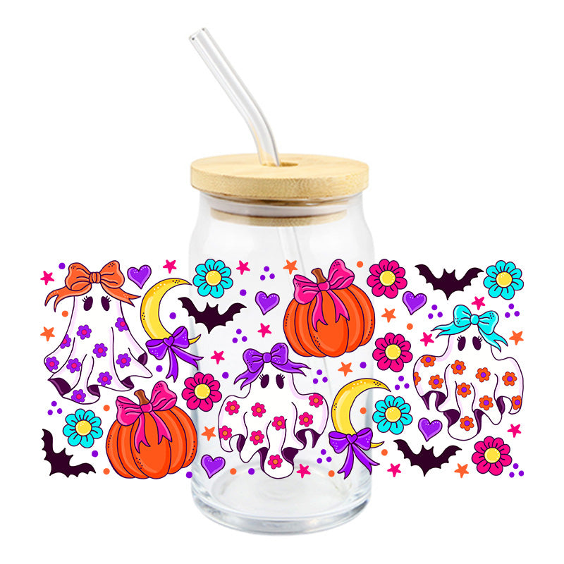 Pumpkins & Ghosts | UVDTF Cup Wrap