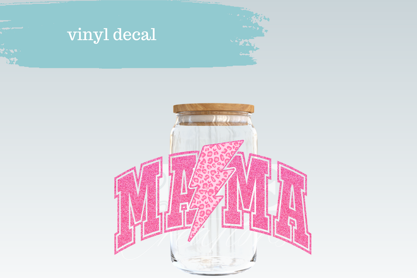 Mama Bolt Pink | Vinyl Decal