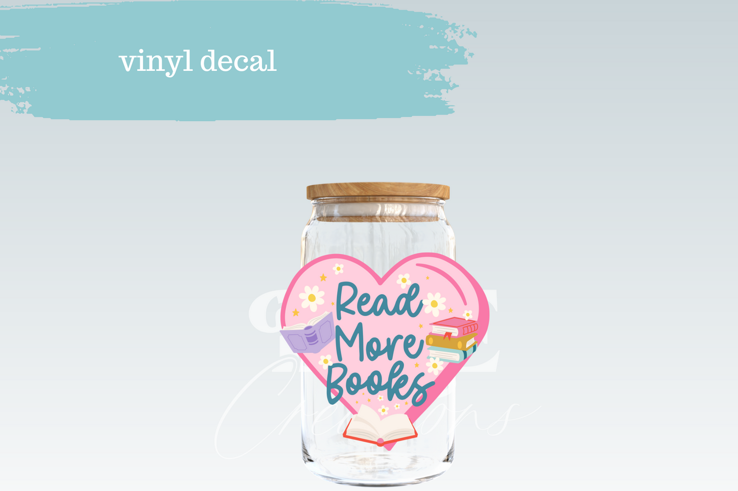 Read More Books | Vinyl Decal