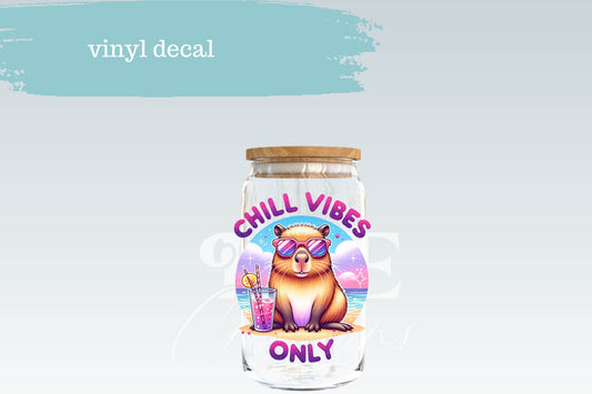 Chill Vibes Only | Vinyl Decal