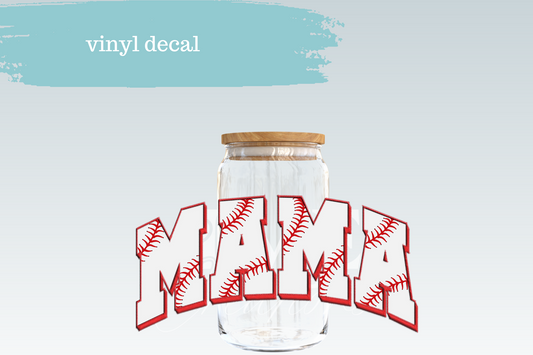 Baseball Mama | Vinyl Decal