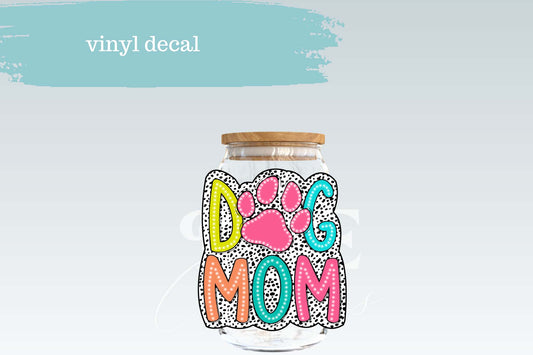 Dog Mom Dot | Vinyl Decal