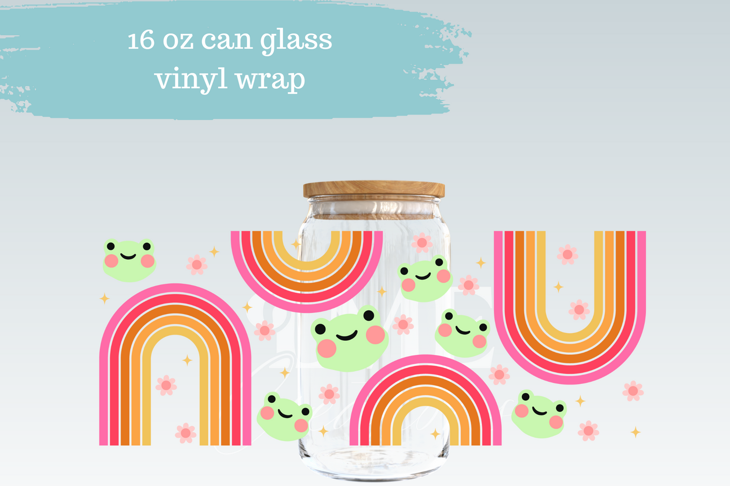 Rainbow Frogs | Libbey Wrap