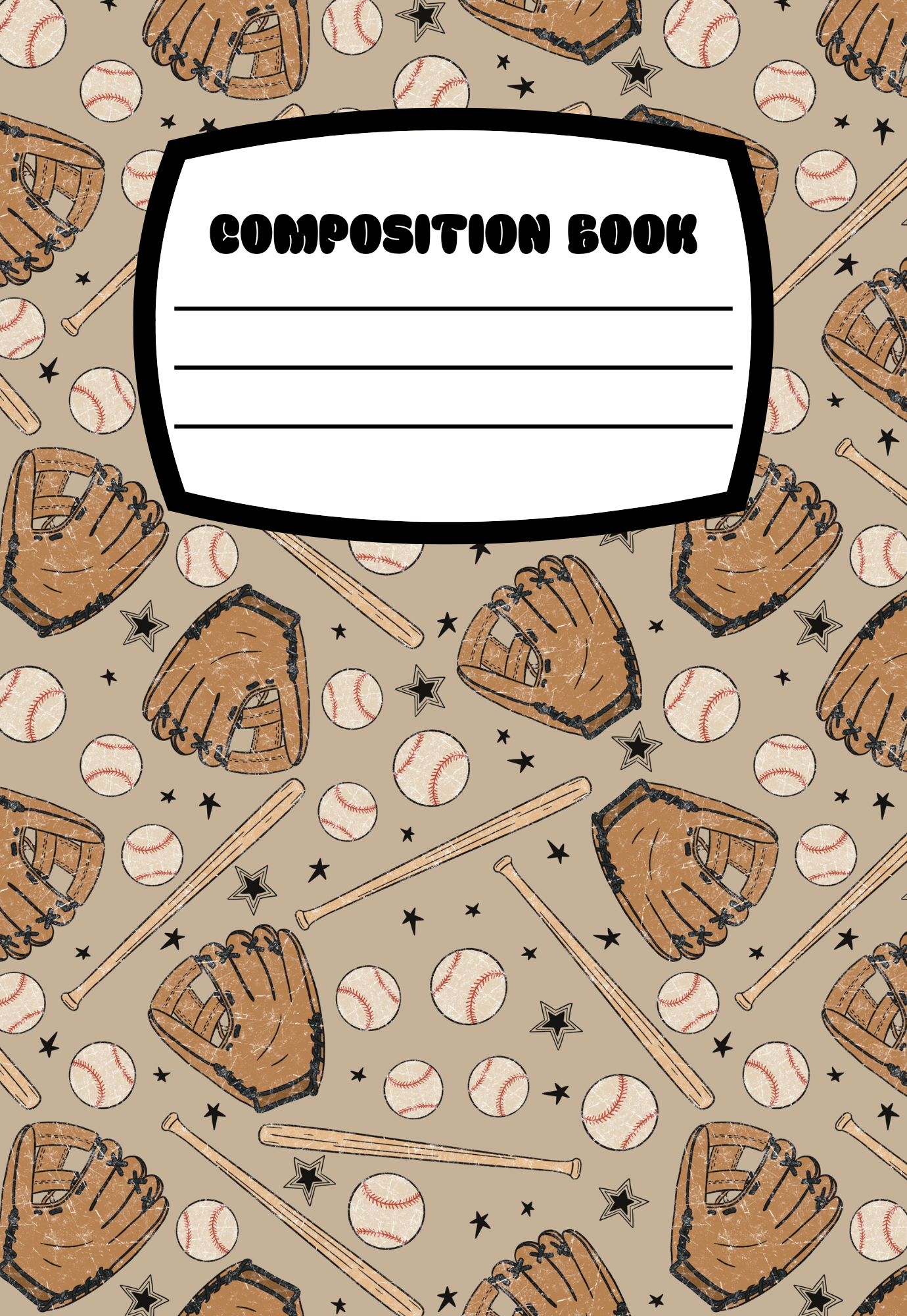 Baseball Notebook | Print