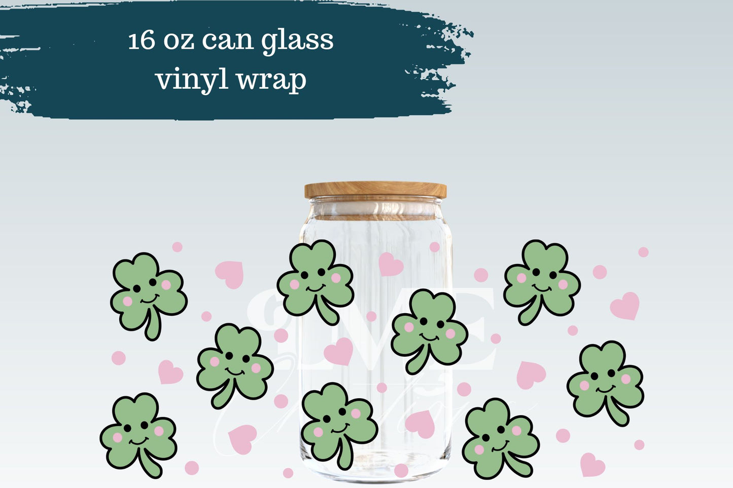 Cute Shamrocks | Libbey Wrap