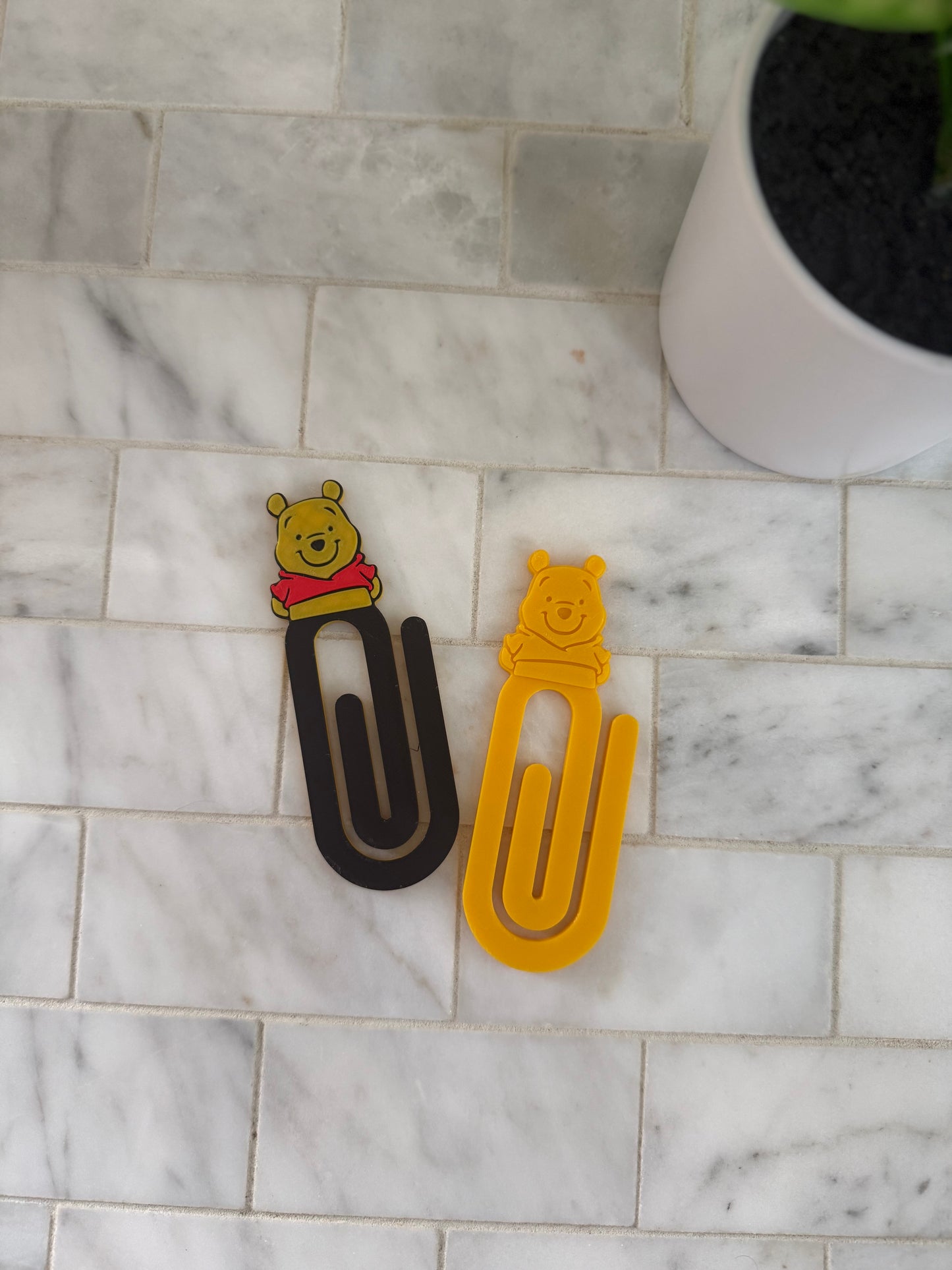 Honey Bear Paper Clip Bookmark  | 3D Printed