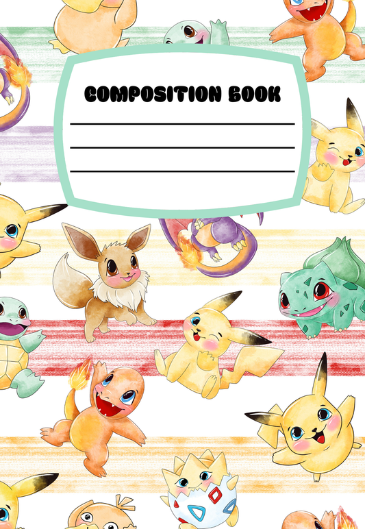 Poke Y & Friends *new* Notebook | Print