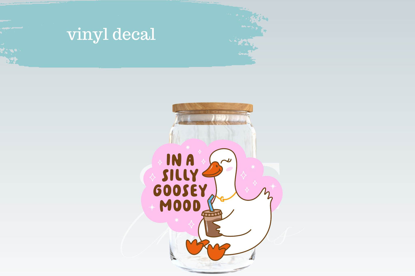 Silly Goosey Mood | Vinyl Decal