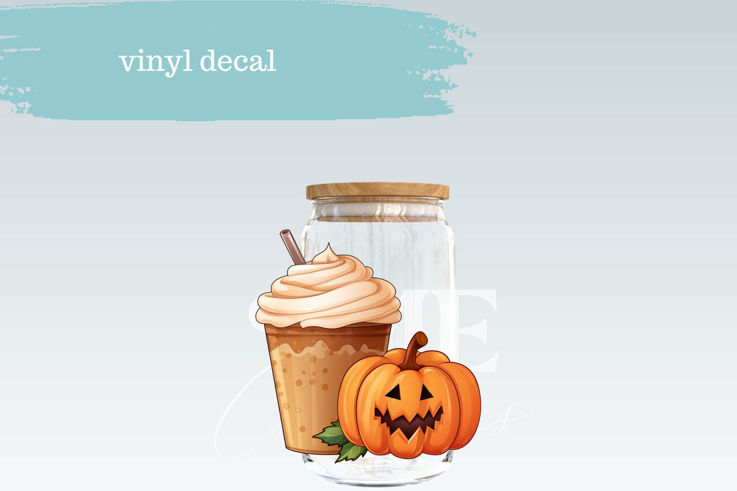 Iced Pumpkin | Vinyl Decal