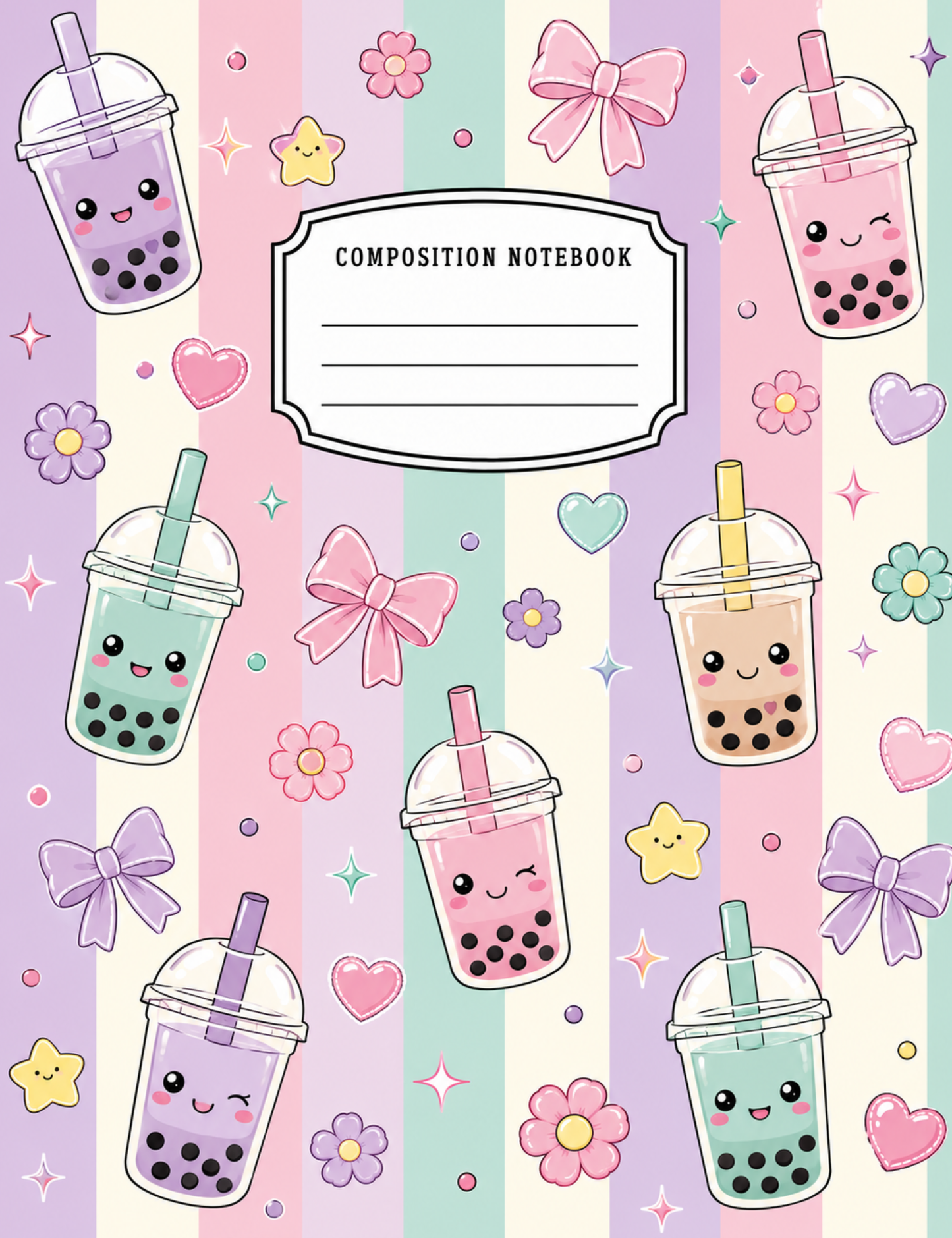 Boba Notebook or Print