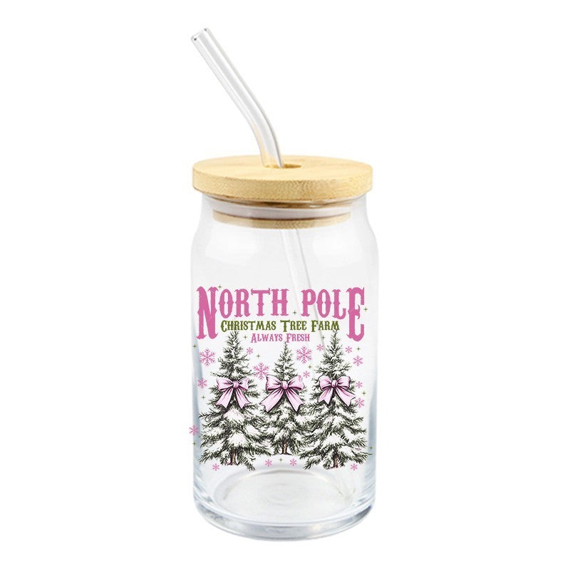 North Pole Tree Farms | UVDTF Decal | 4 inches