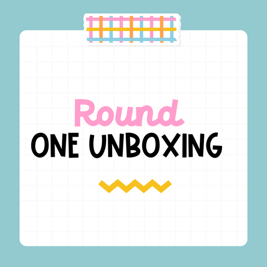 Round One Unboxing | Beaded Finished Pens