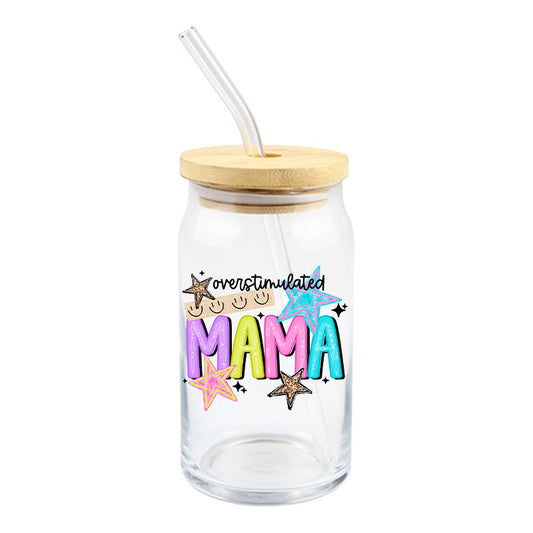 Overstimulated Mama | UVDTF Decal