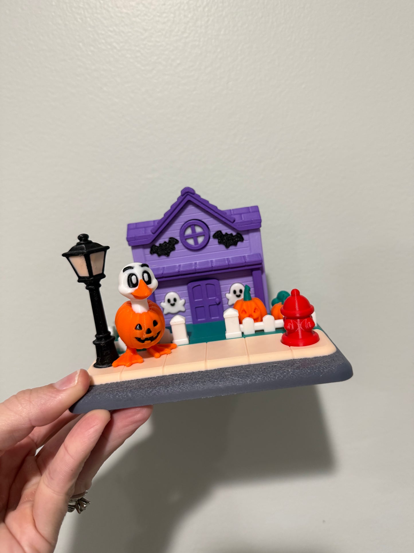 Halloween Goose 3D Scene