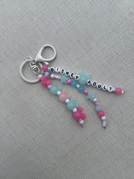 Disney Adult | Handmade Beaded Bag Charm