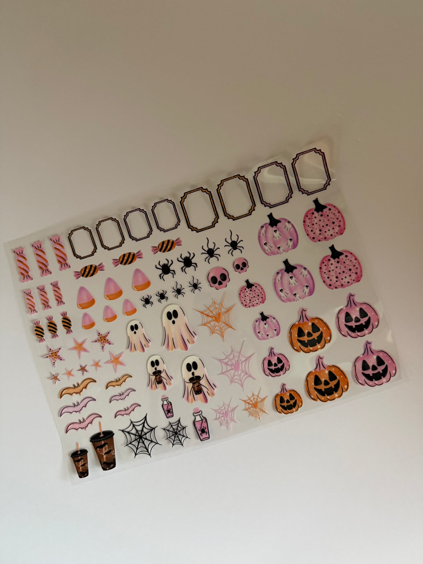Pink Halloween  | UVDTF | Element Sheet