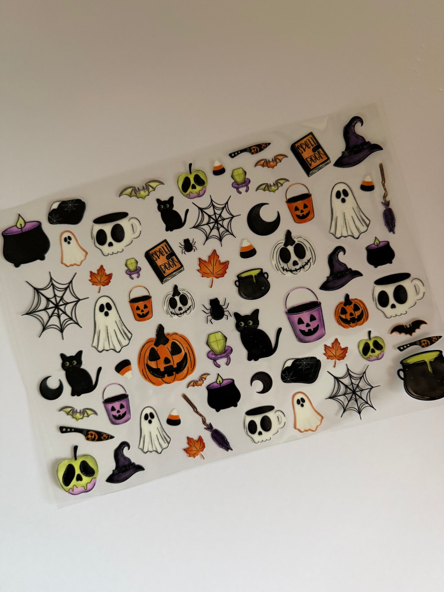 Halloween Icons | UVDTF | Element Sheet