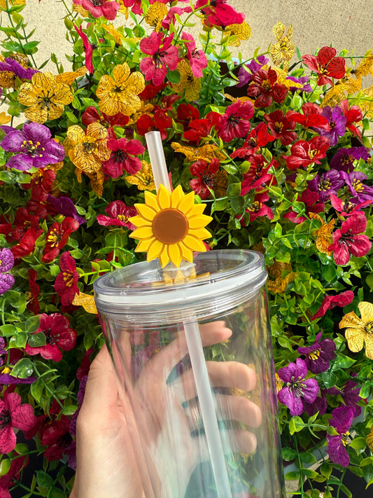 Sunflower Straw Topper | 8 MM Size