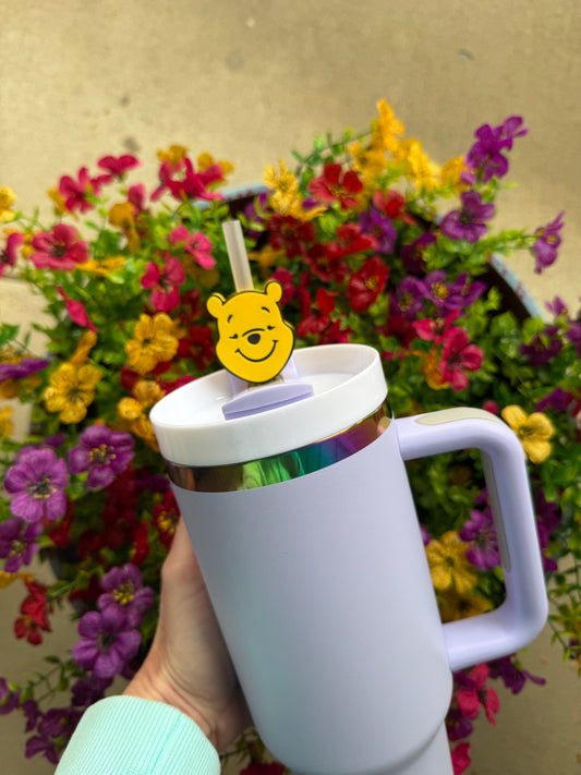 Honey Bear Straw Topper | 10 MM Size