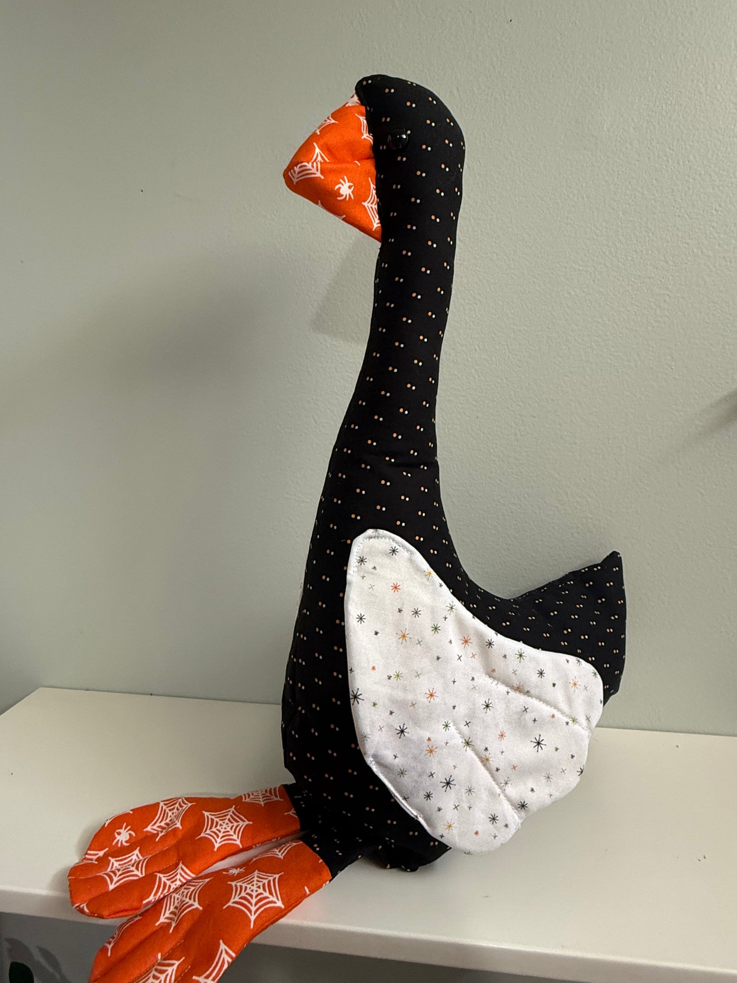 Halloween 16" Hand Sewn Goose