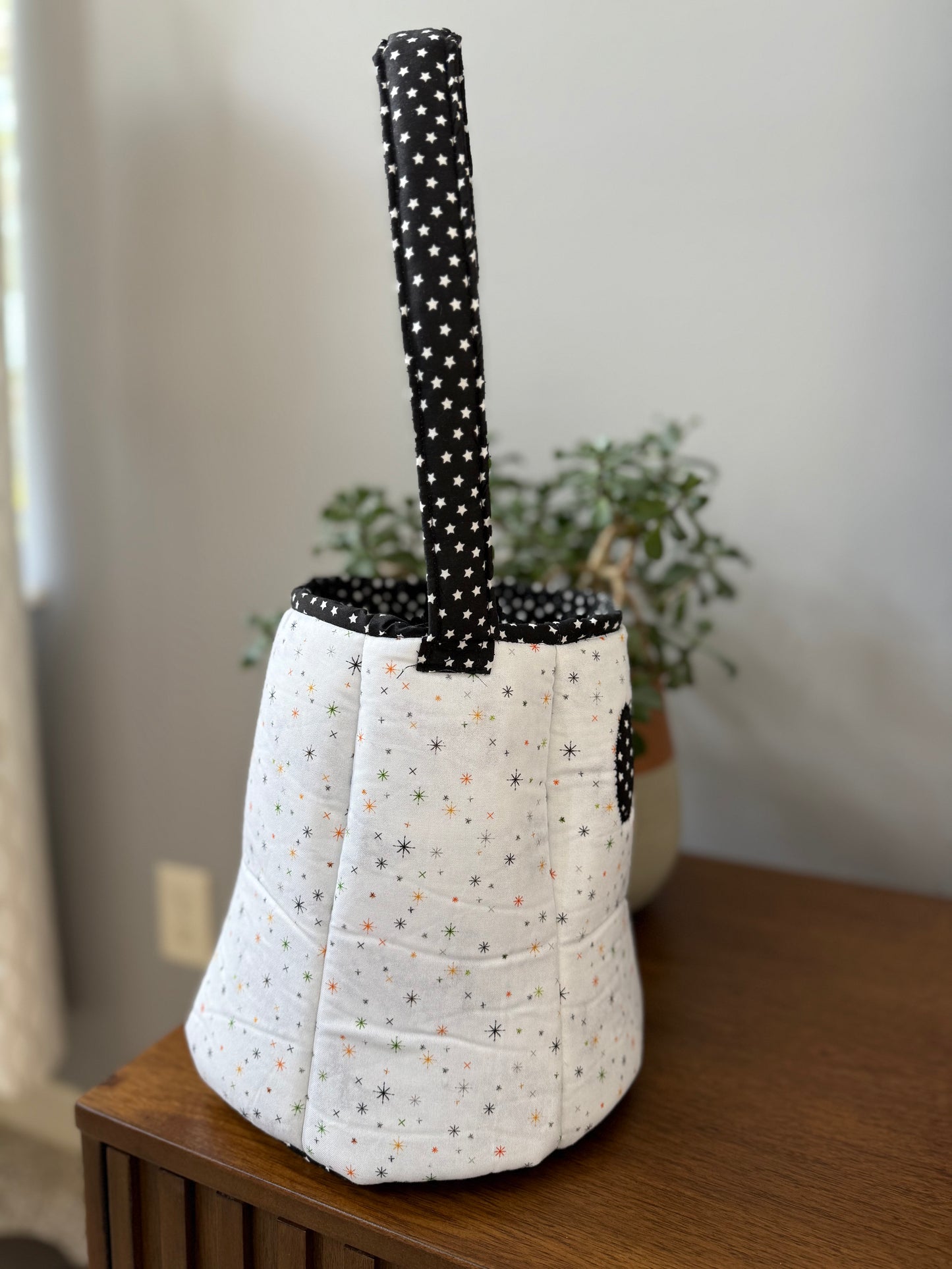 Ghost Halloween Trick or Treat Bucket