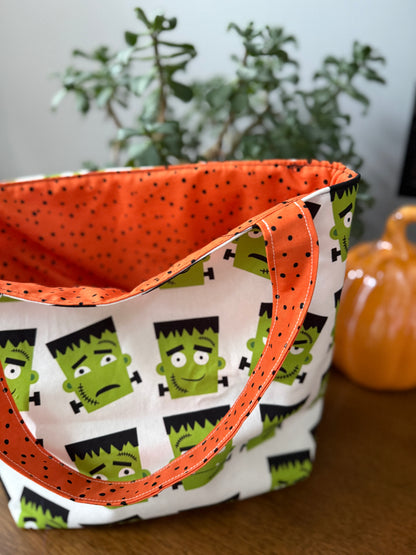 Frankenstein Trick or Treat Tote