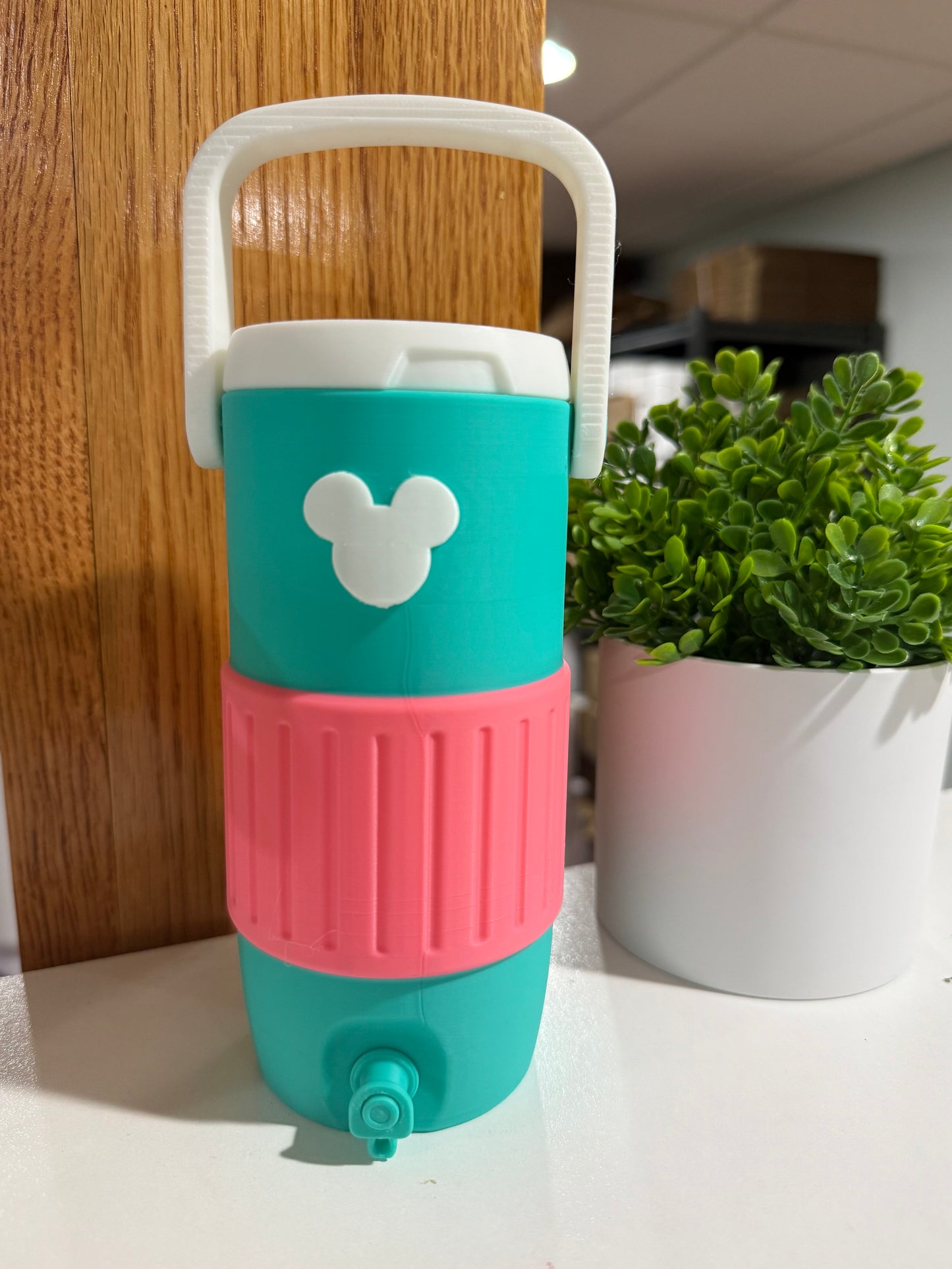 Mouse Skinny Can Water Jug