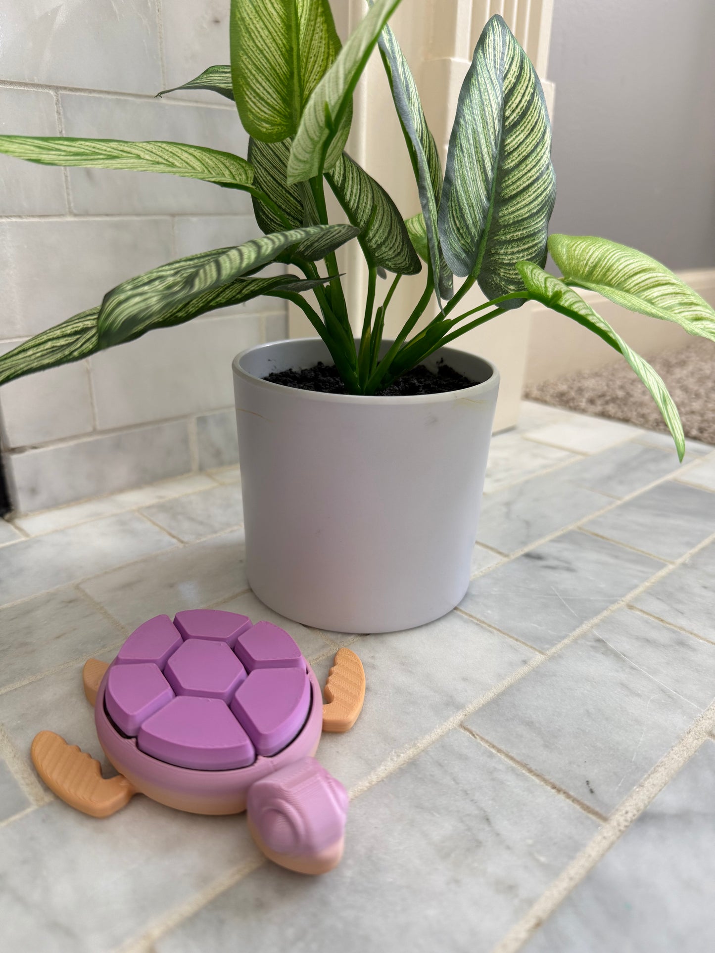 Turtle Fidget Clickie | 3D Printed