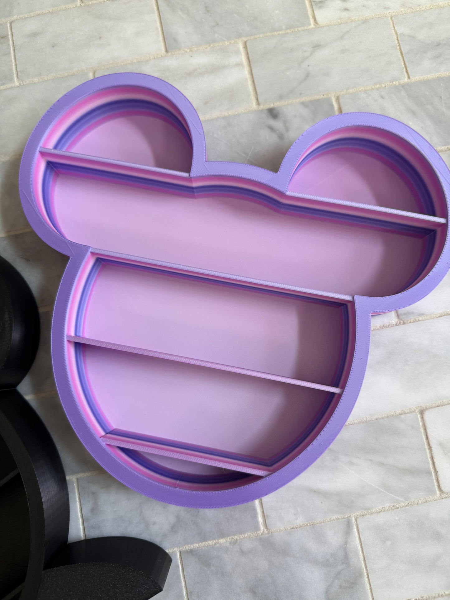 Mouse Head Shelf 3D Printed Shelf