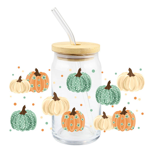 Pattern Pumpkins | UVDTF Cup Wrap