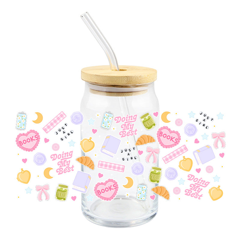 Just A Girl | UVDTF Cup Wrap