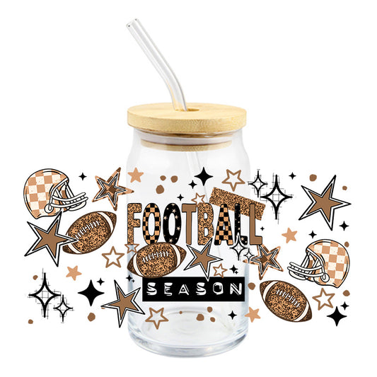 Football Season (block letters) | UVDTF Cup Wrap