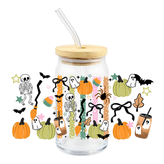 Ribbon Halloween | UVDTF Cup Wrap