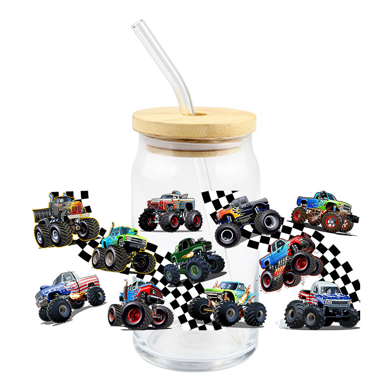 Monster Trucks | UVDTF Cup Wrap