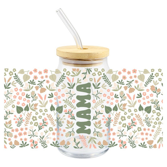 Floral Mama | UVDTF Cup Wrap