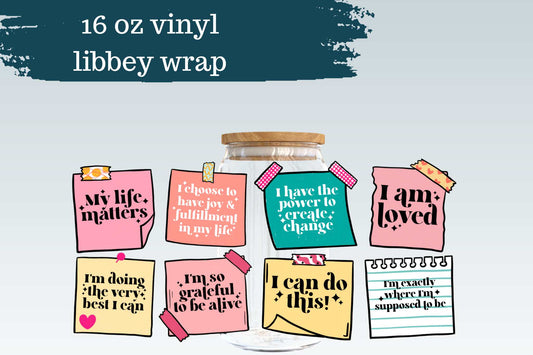 Post It Affirmation | Libbey Wrap